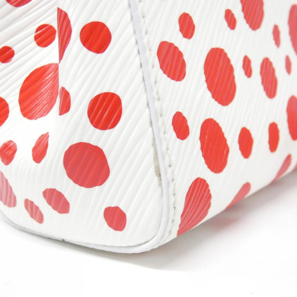 Louis Vuitton Blanc Rouge White Leather Handbag (Pre-Owned)