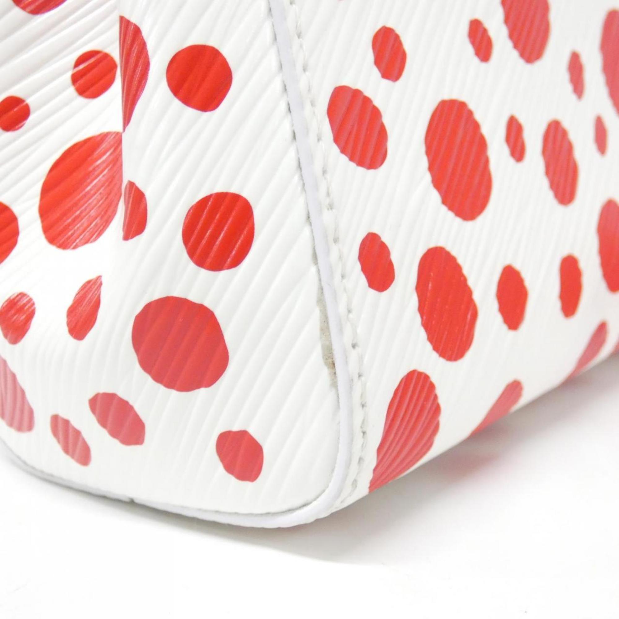 Louis Vuitton Blanc Rouge White Leather Handbag (Pre-Owned)