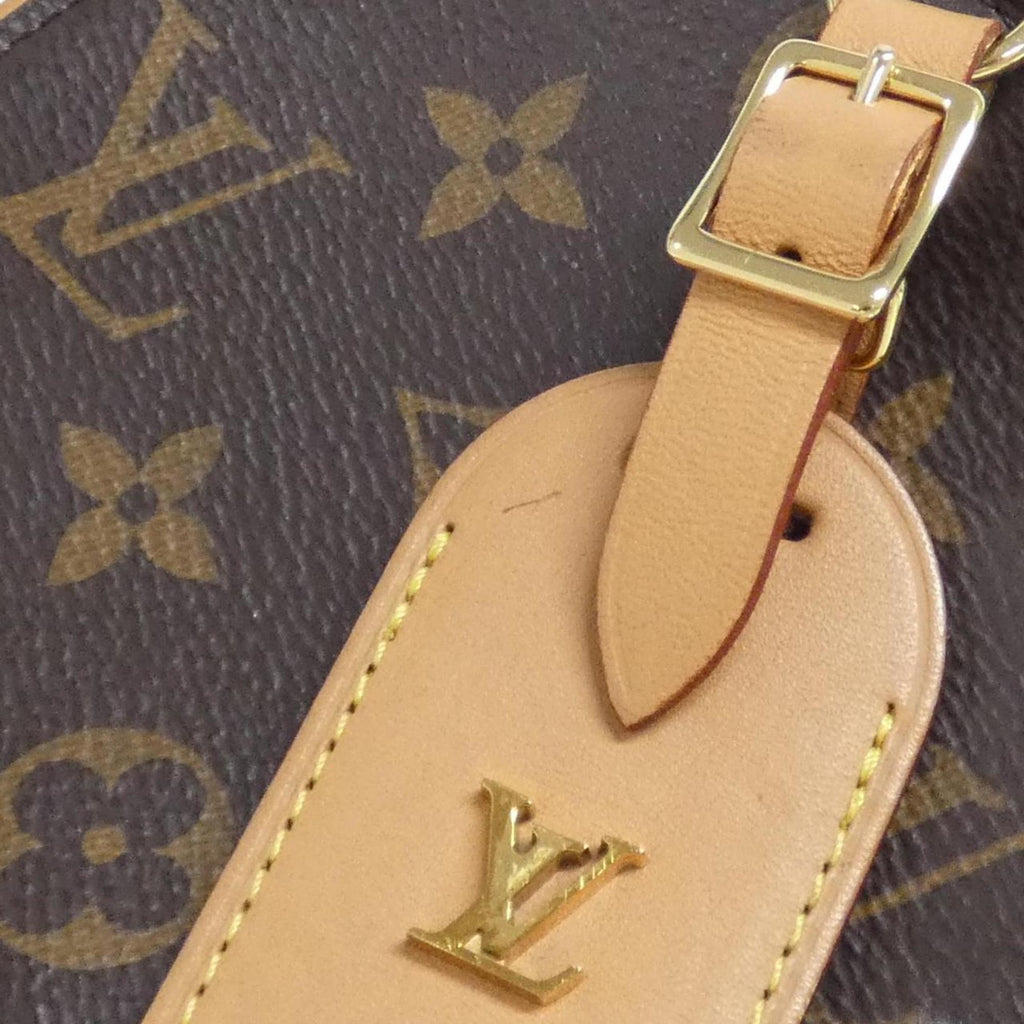 Louis Vuitton Marron Coated Canvas Shoulder Bag (Pre-Owned)