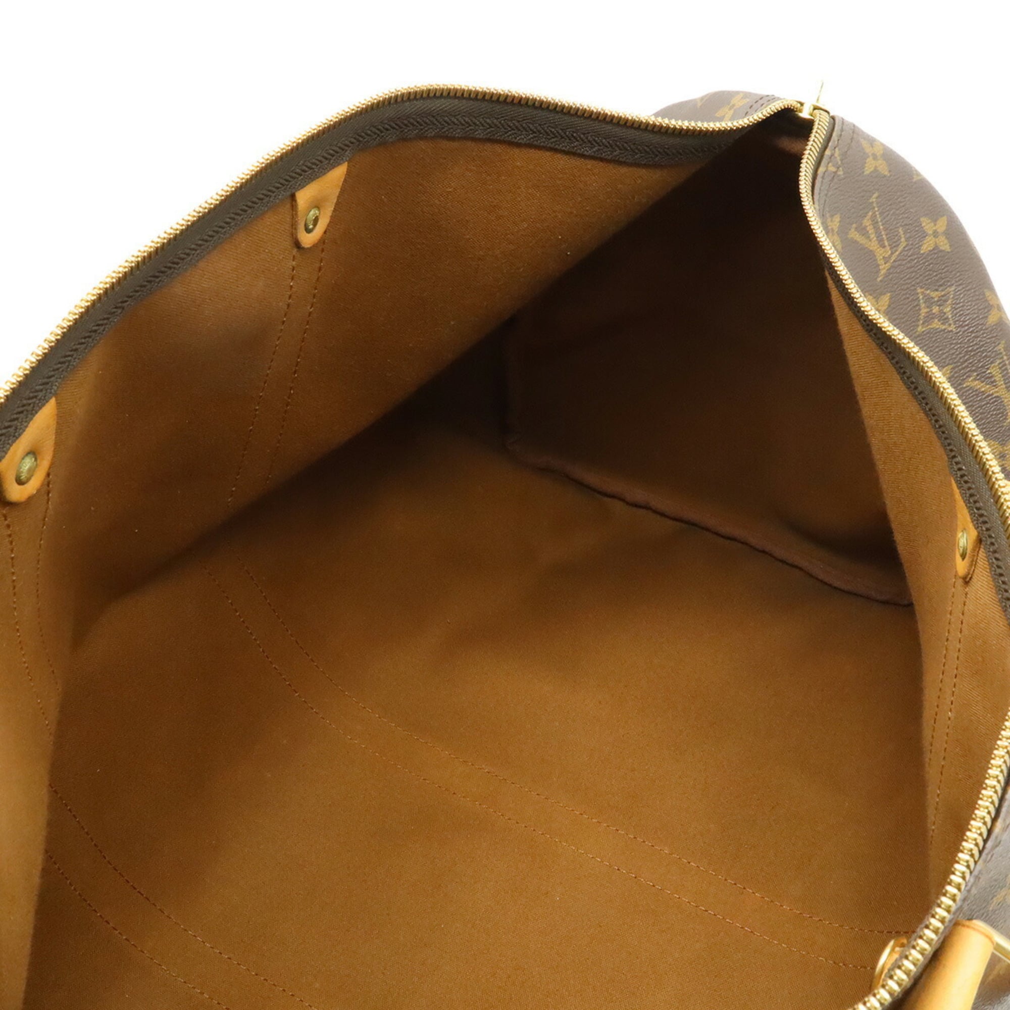 Louis Vuitton Brown Monogram Canvas Boston Bag Handbag (Pre-Owned)