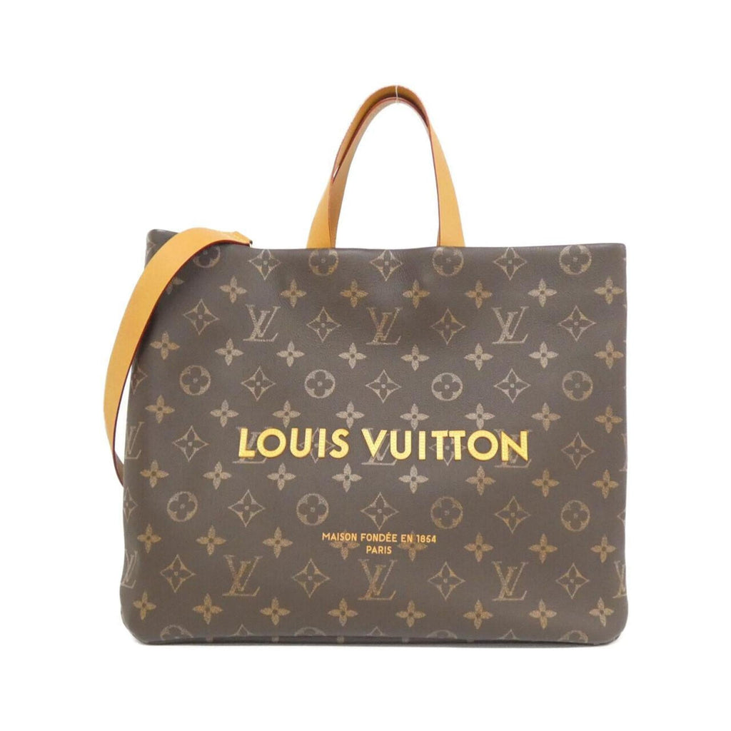 Louis Vuitton Monogram Marron Leather Handbag (Pre-Owned)