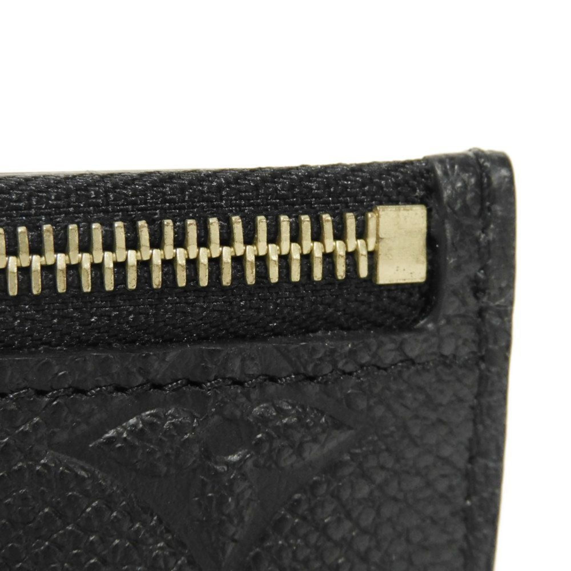 Louis Vuitton Monogram Empreinte Black Noir Monogram Empreinte Wallet (Tri-Fold) (Pre-Owned)