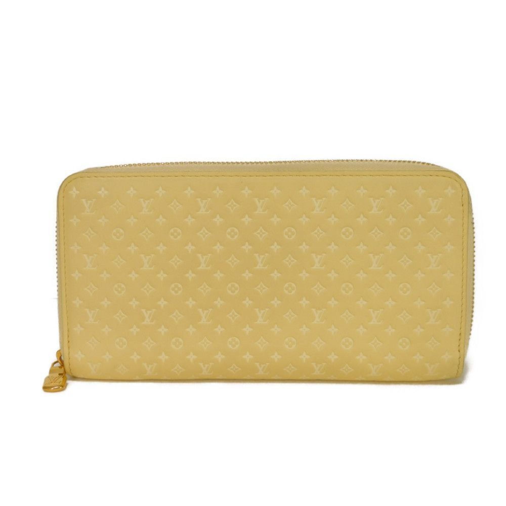 Louis Vuitton Monogram Jaune Yellow Leather Coin Purse/Coin Case (Pre-Owned)