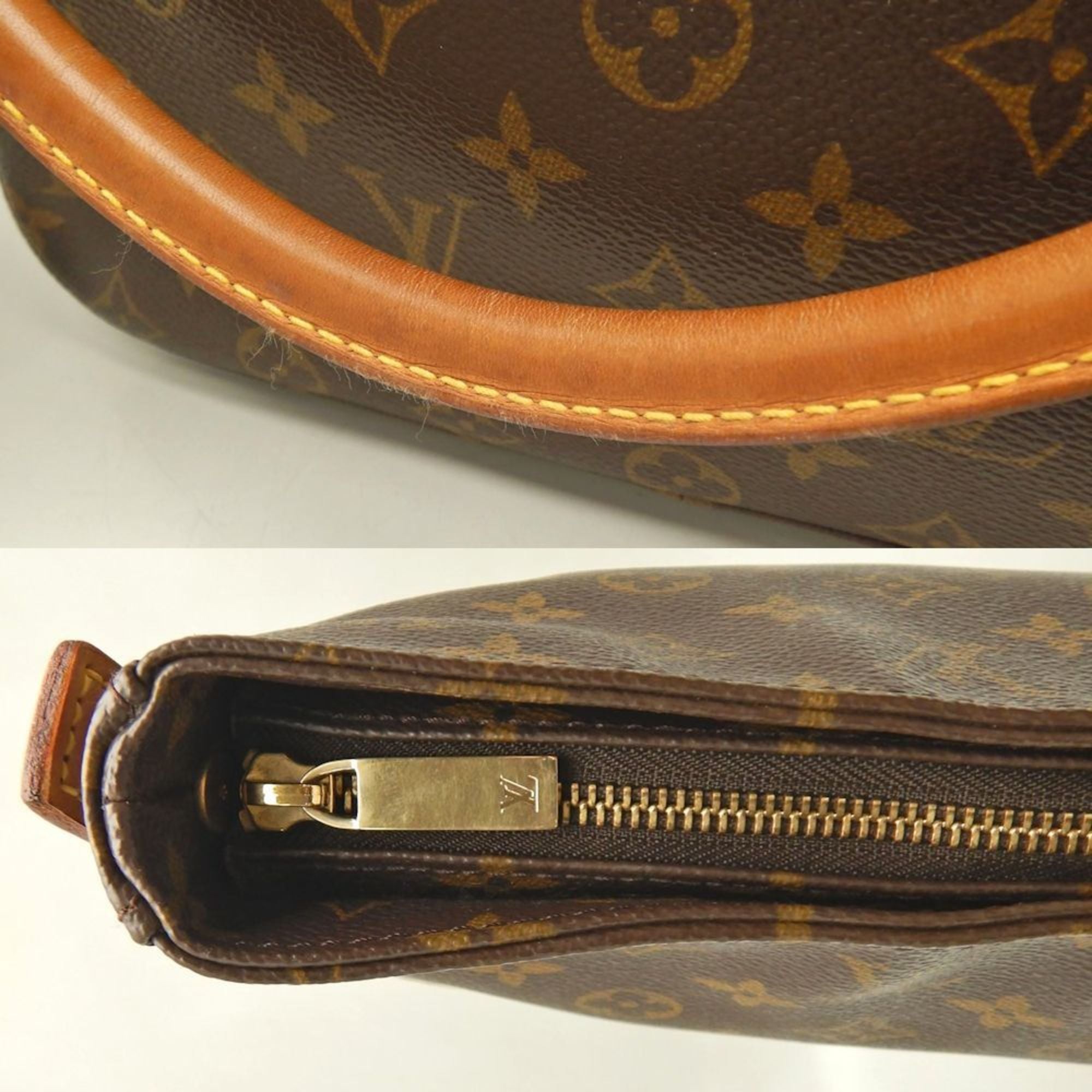 Louis Vuitton Monogram Brown Pvc Shoulder Bag (Pre-Owned)