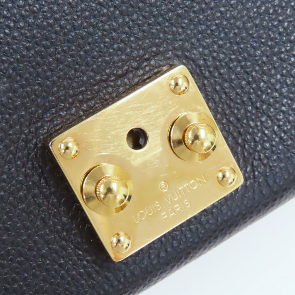 Louis Vuitton Noir Monogram Empreinte Pochette Shoulder Bag (Pre-Owned)