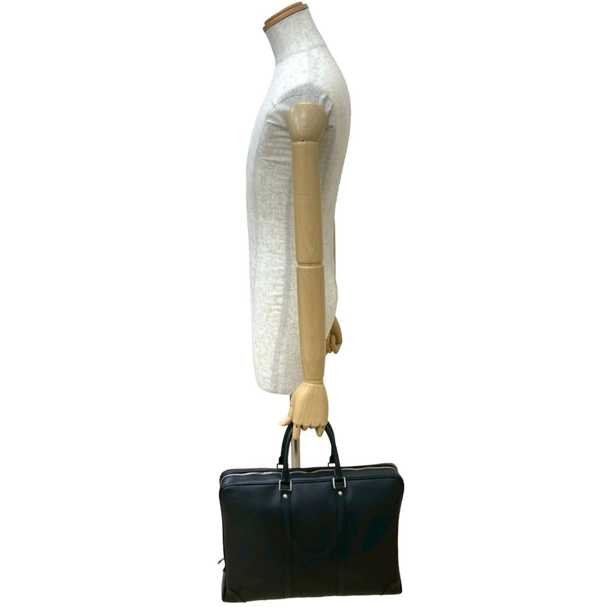 Louis Vuitton Black Epi Leather Briefcase (Pre-Owned)