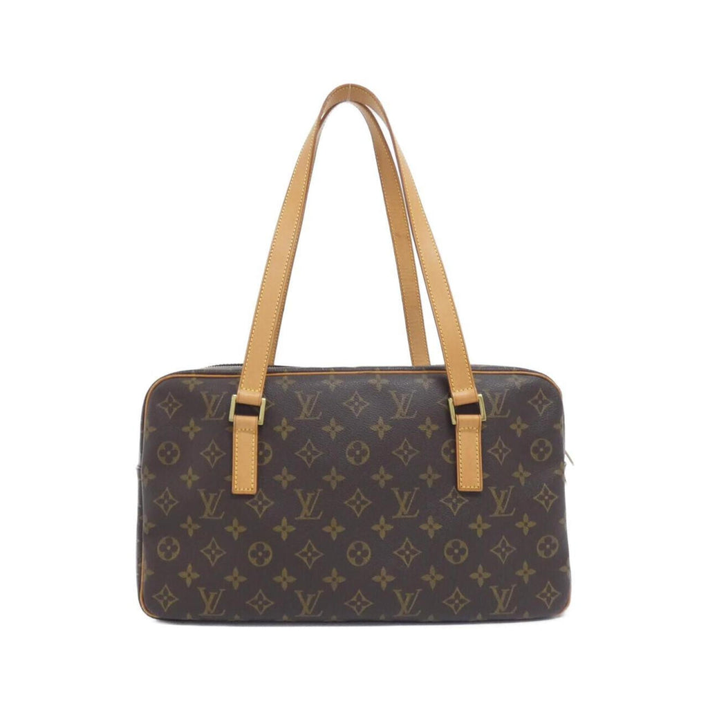 Louis Vuitton Monogram Marron Coated Canvas Shoulder Bag (Pre-Owned)