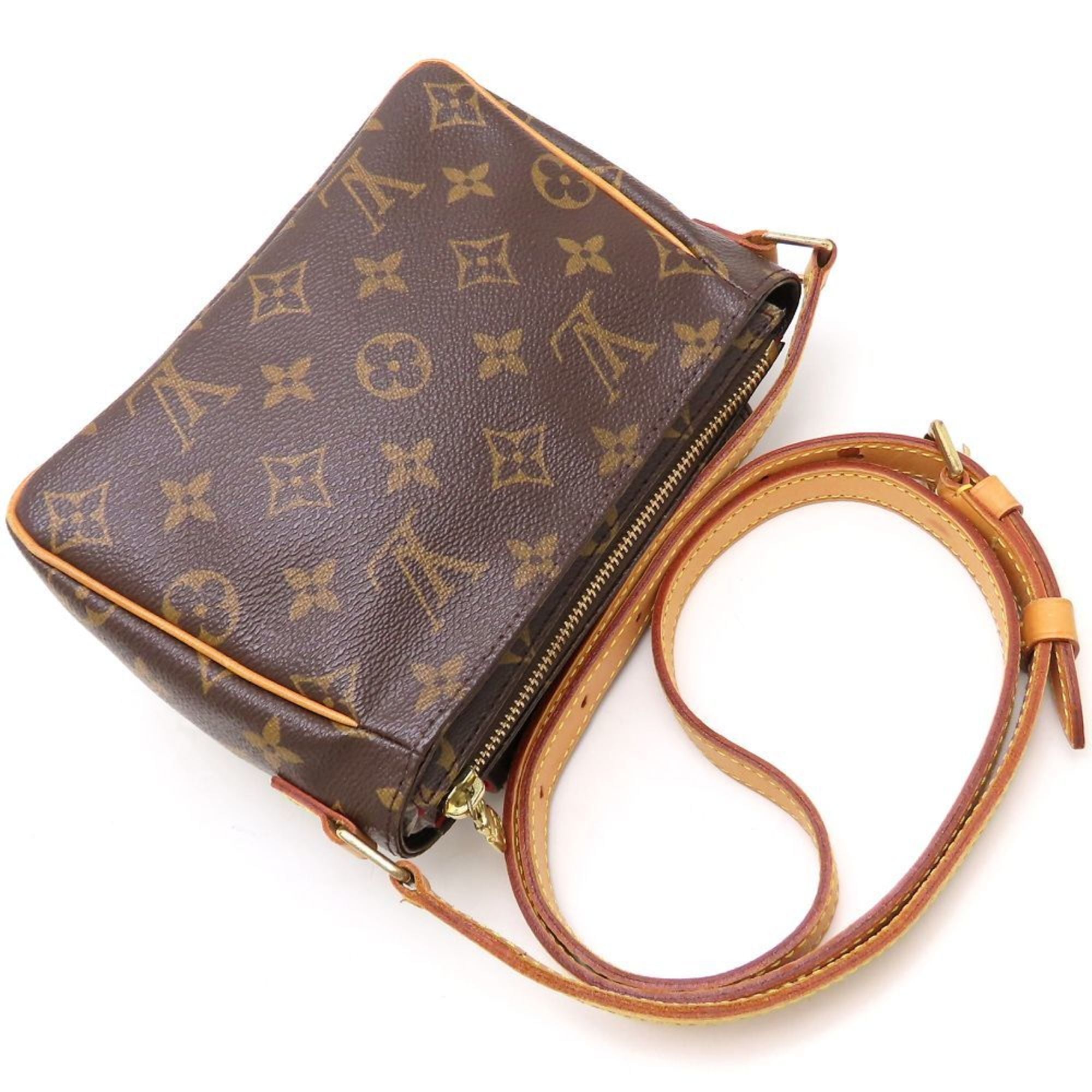 Louis Vuitton Brown Canvas Shoulder Bag (Pre-Owned)