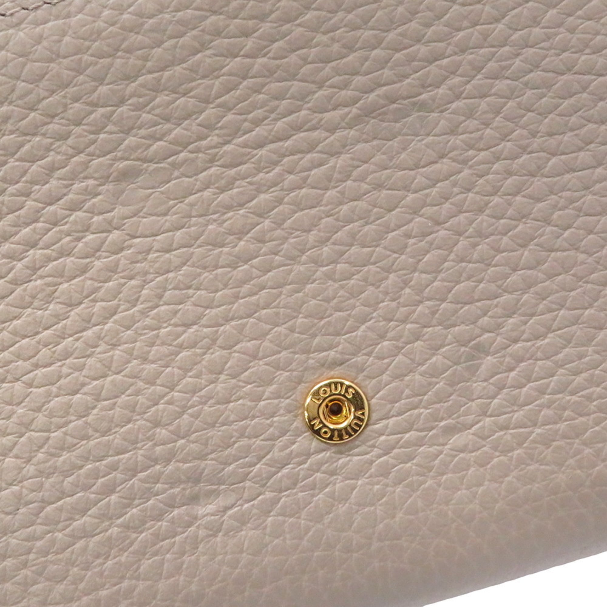 Louis Vuitton Galle Leather Long Wallet (Bi-Fold) (Pre-Owned)
