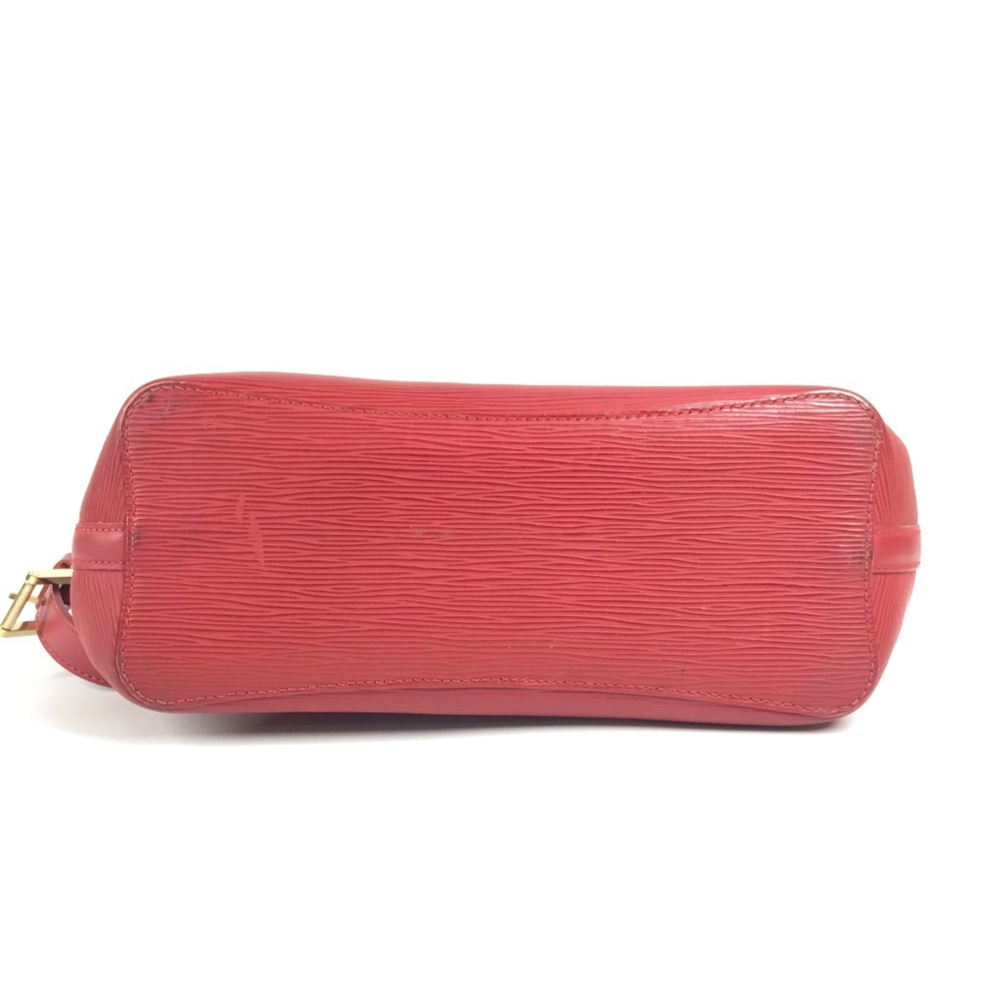 Louis Vuitton Red Color Epi Leather Shoulder Bag (Pre-Owned)