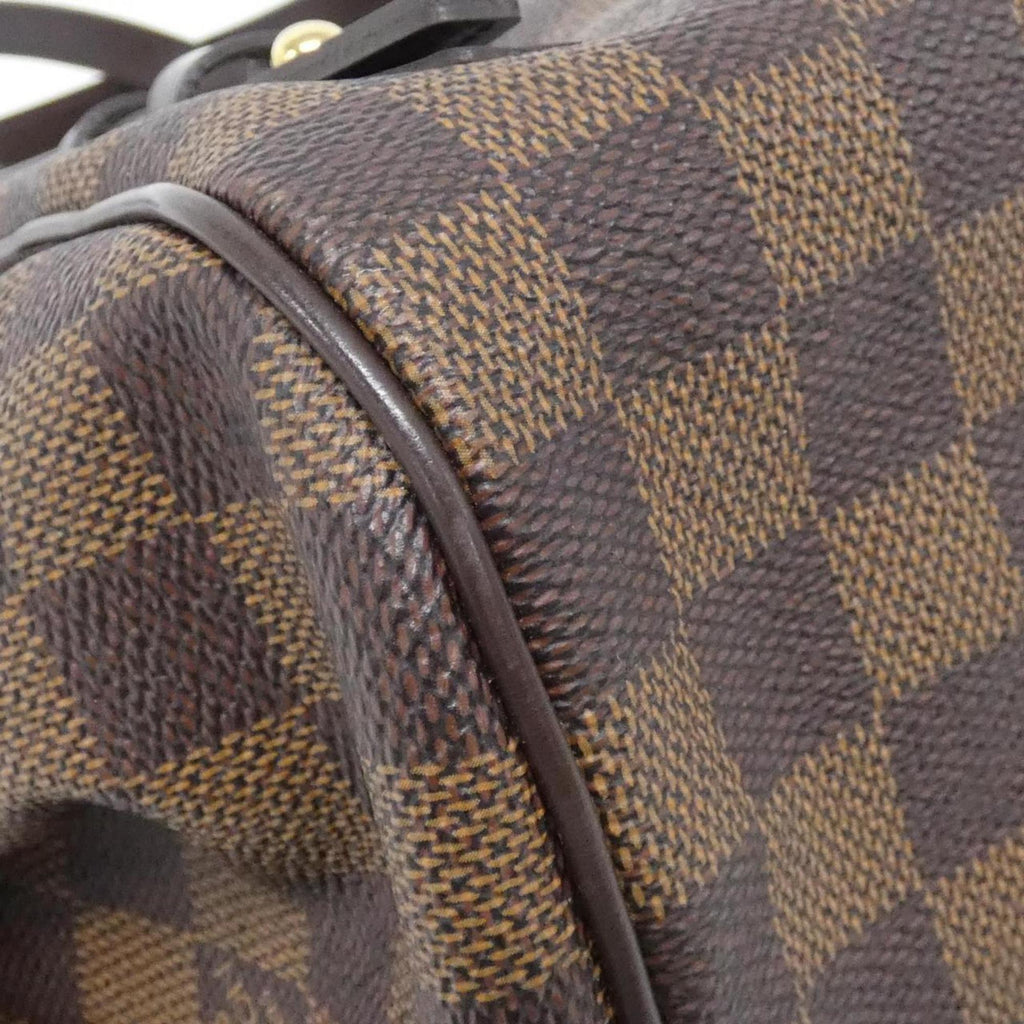 Louis Vuitton Brown Coated Canvas Shoulder Bag (Pre-Owned)