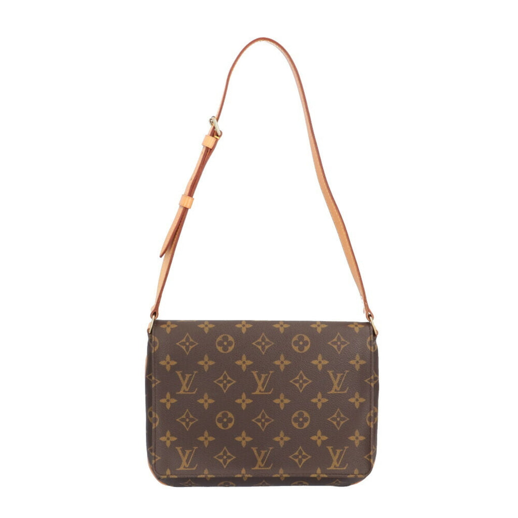 Louis Vuitton Brown Monogram Canvas Shoulder Bag (Pre-Owned)