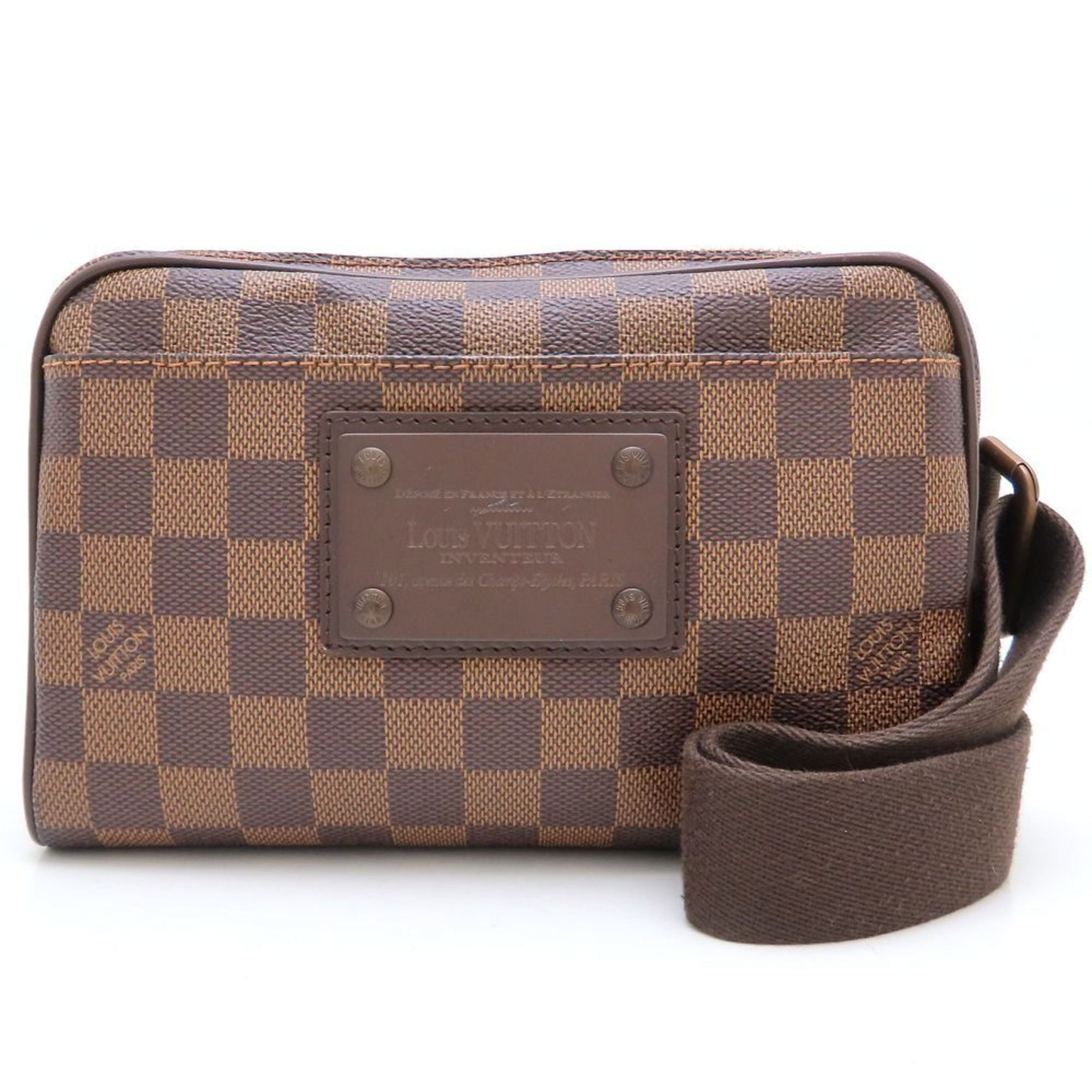 Louis Vuitton Damier Canvas Ebene Canvas Sling Bag (Pre-Owned)