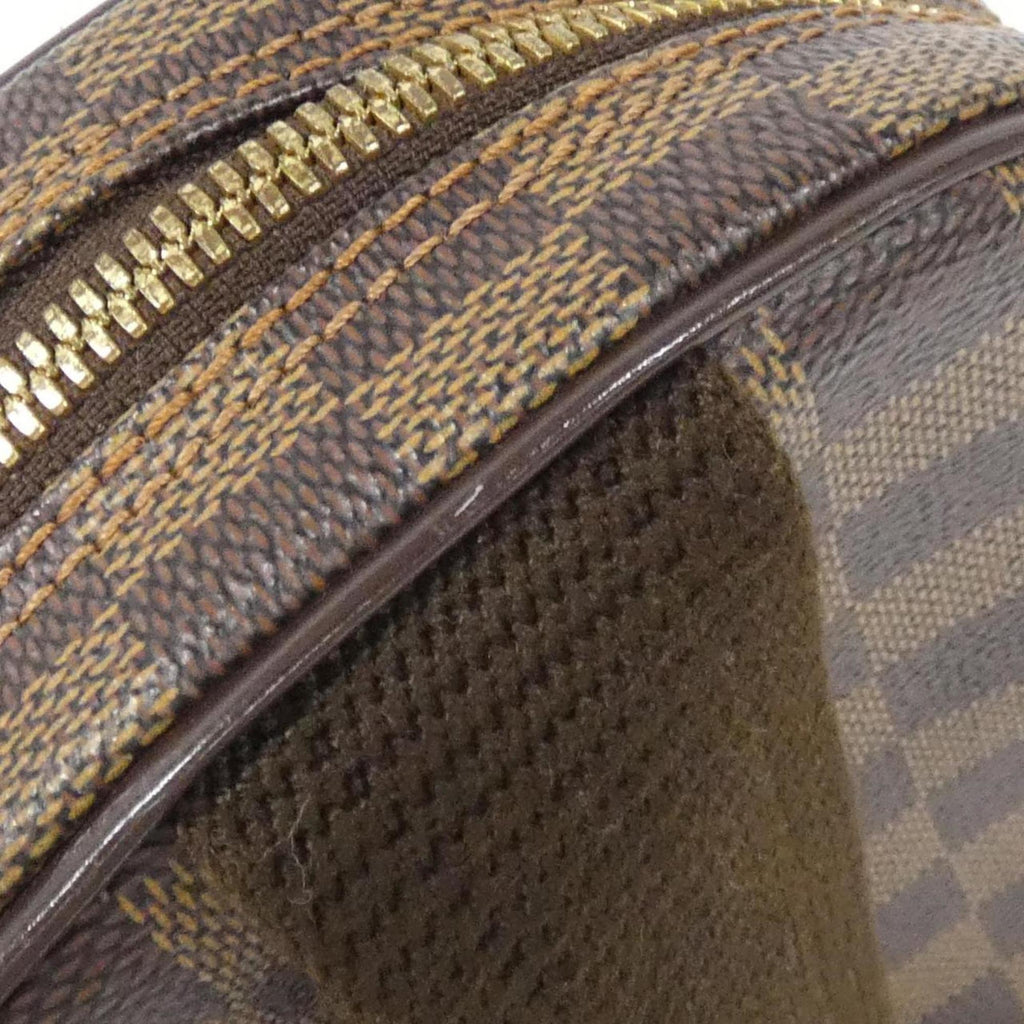Louis Vuitton Brown Coated Canvas Pochette Shoulder Bag (Pre-Owned)