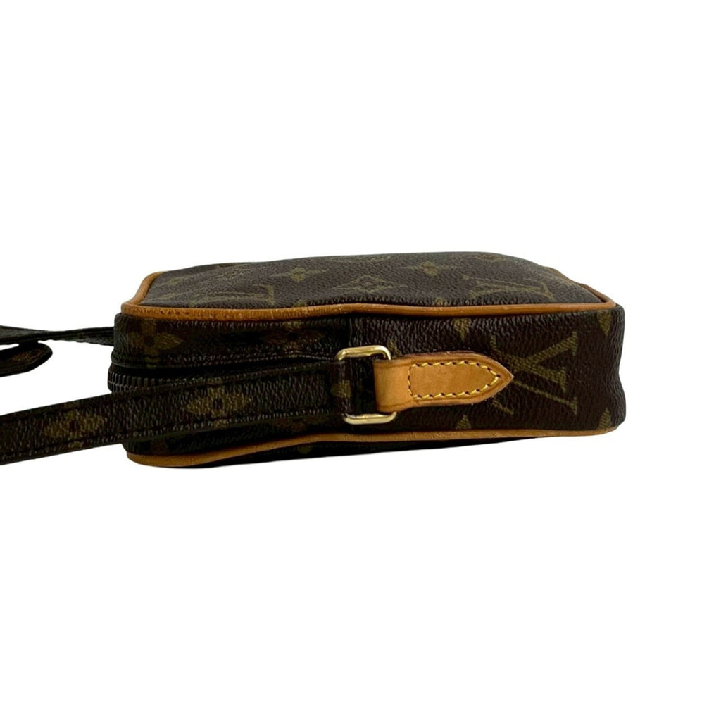 Louis Vuitton Brown Leather Pvc Pochette Shoulder Bag (Pre-Owned)