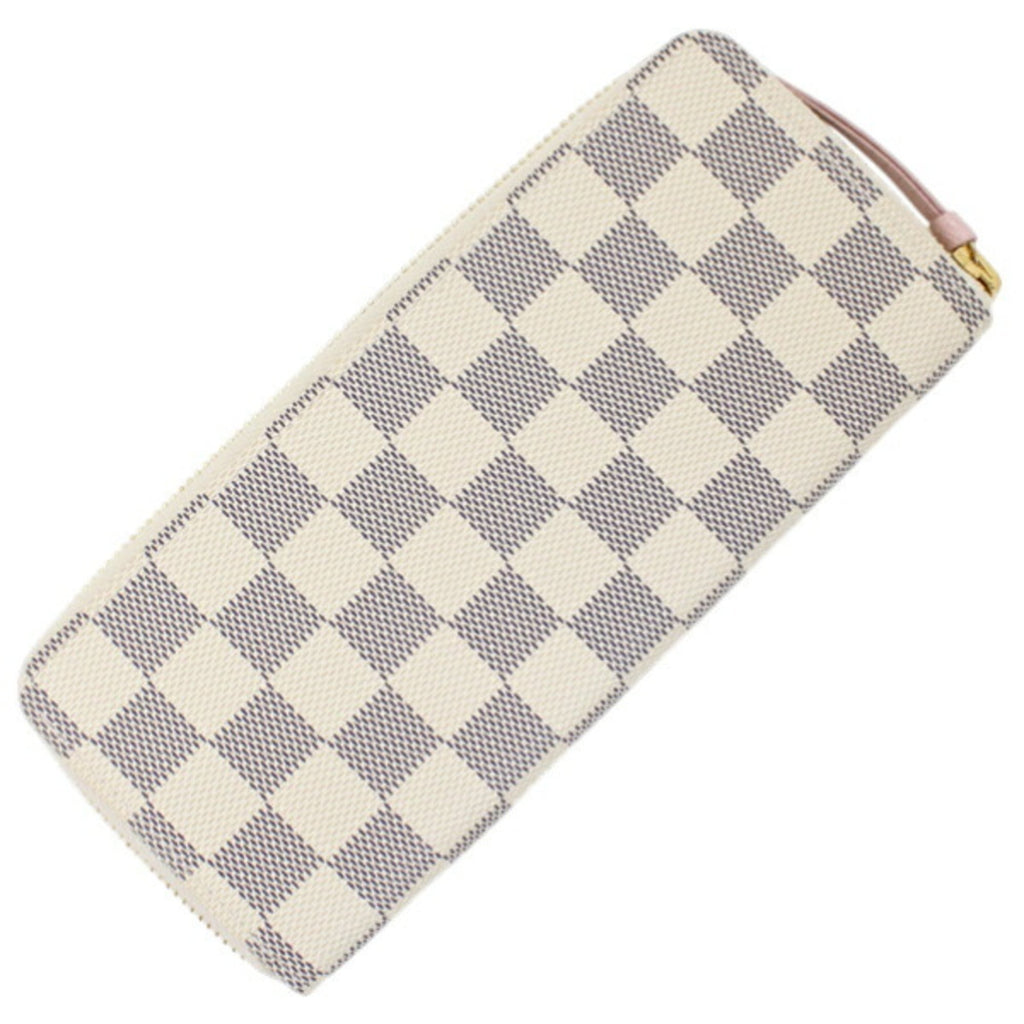 Louis Vuitton Damier Azur Rose Ballerine Damier Azur Long Wallet (Bi-Fold) (Pre-Owned)