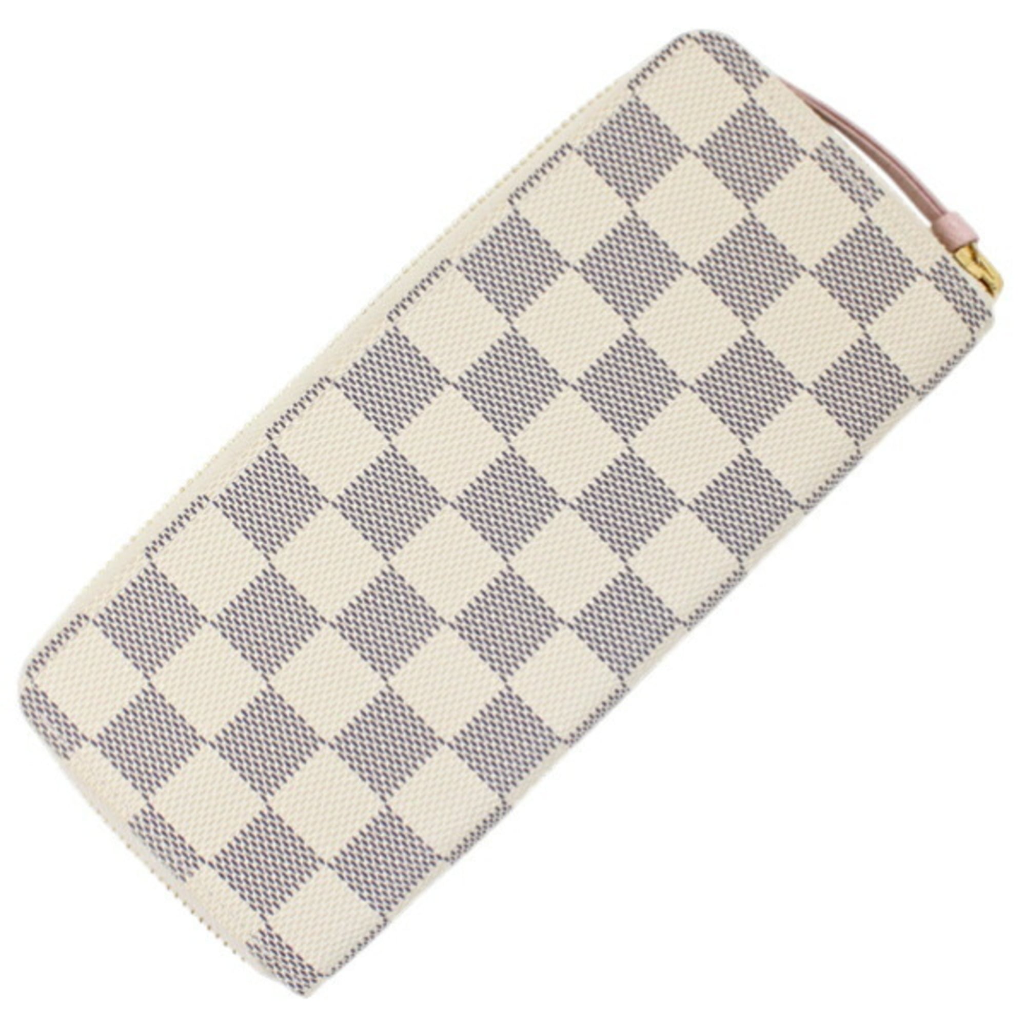 Louis Vuitton Damier Azur Rose Ballerine Damier Azur Long Wallet (Bi-Fold) (Pre-Owned)