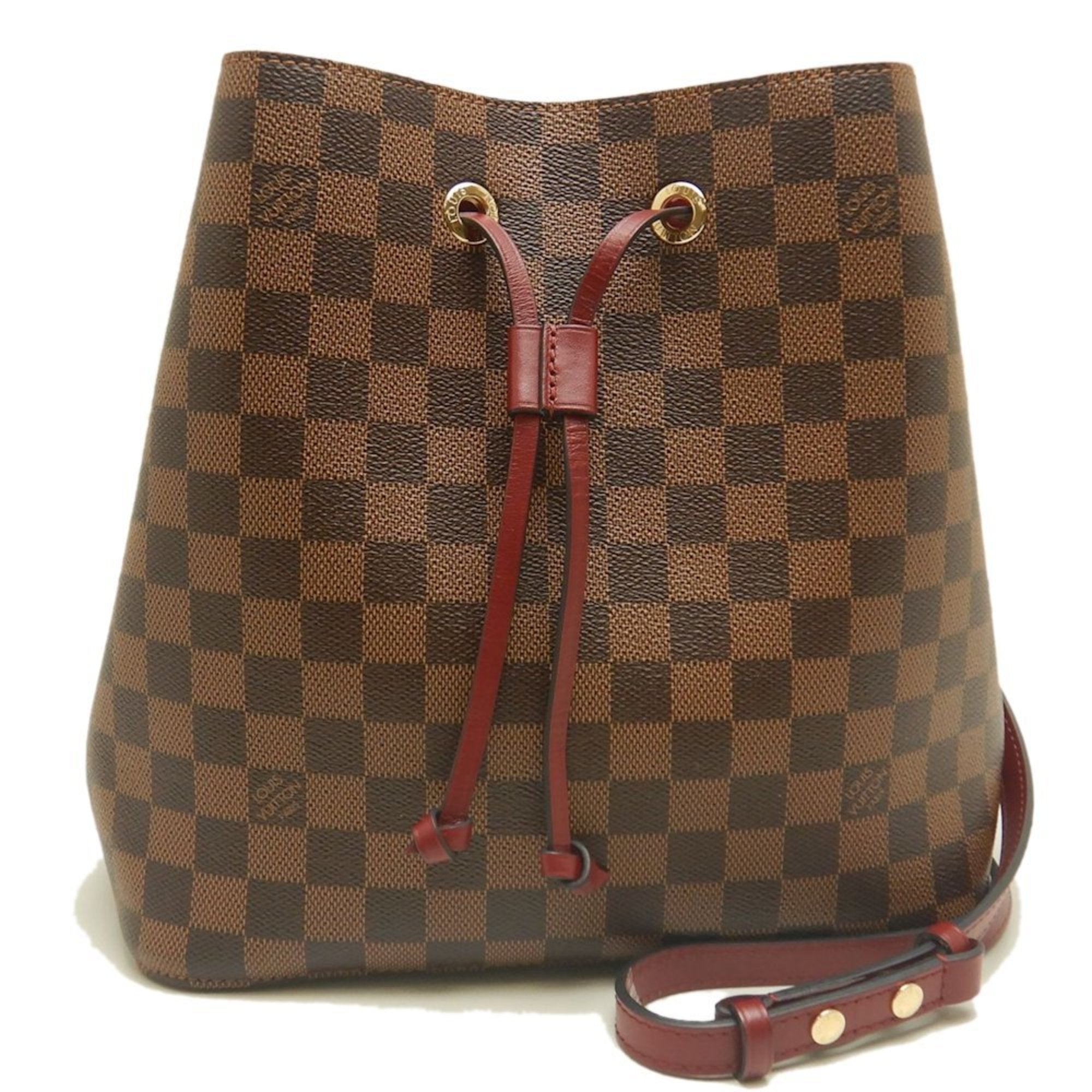 Louis Vuitton Brown Pvc Shoulder Bag (Pre-Owned)