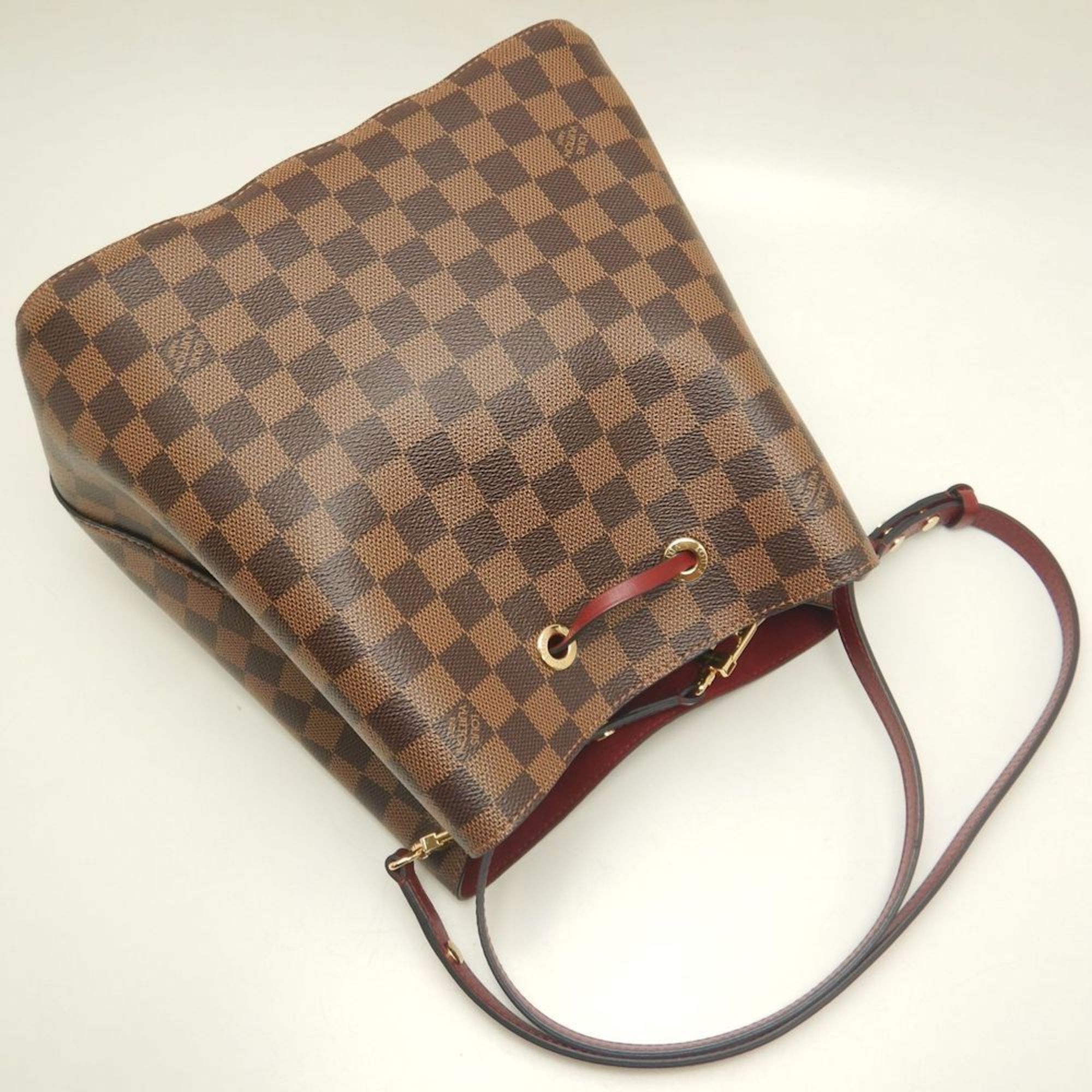 Louis Vuitton Brown Pvc Shoulder Bag (Pre-Owned)
