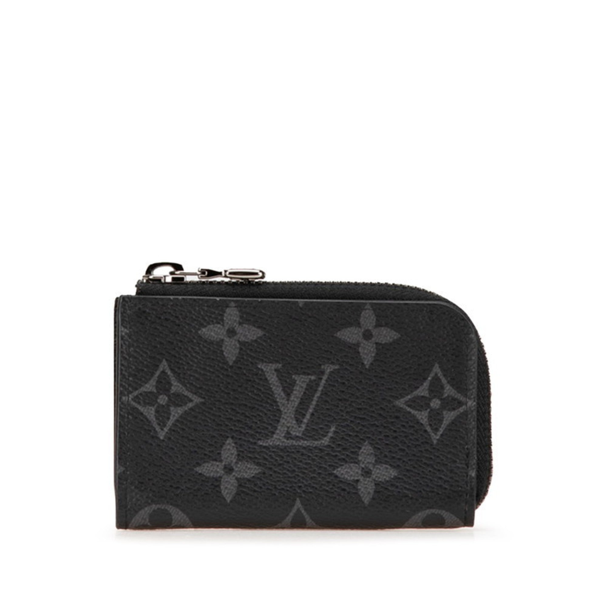 Louis Vuitton Black Noir Pvc Leather Coin Purse/Coin Case (Pre-Owned)