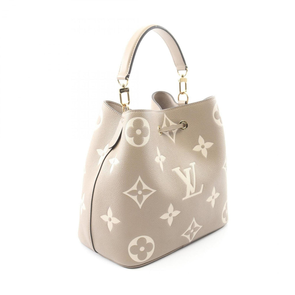 Louis Vuitton Beige Tourterelle Monogram Empreinte Shoulder Bag (Pre-Owned)