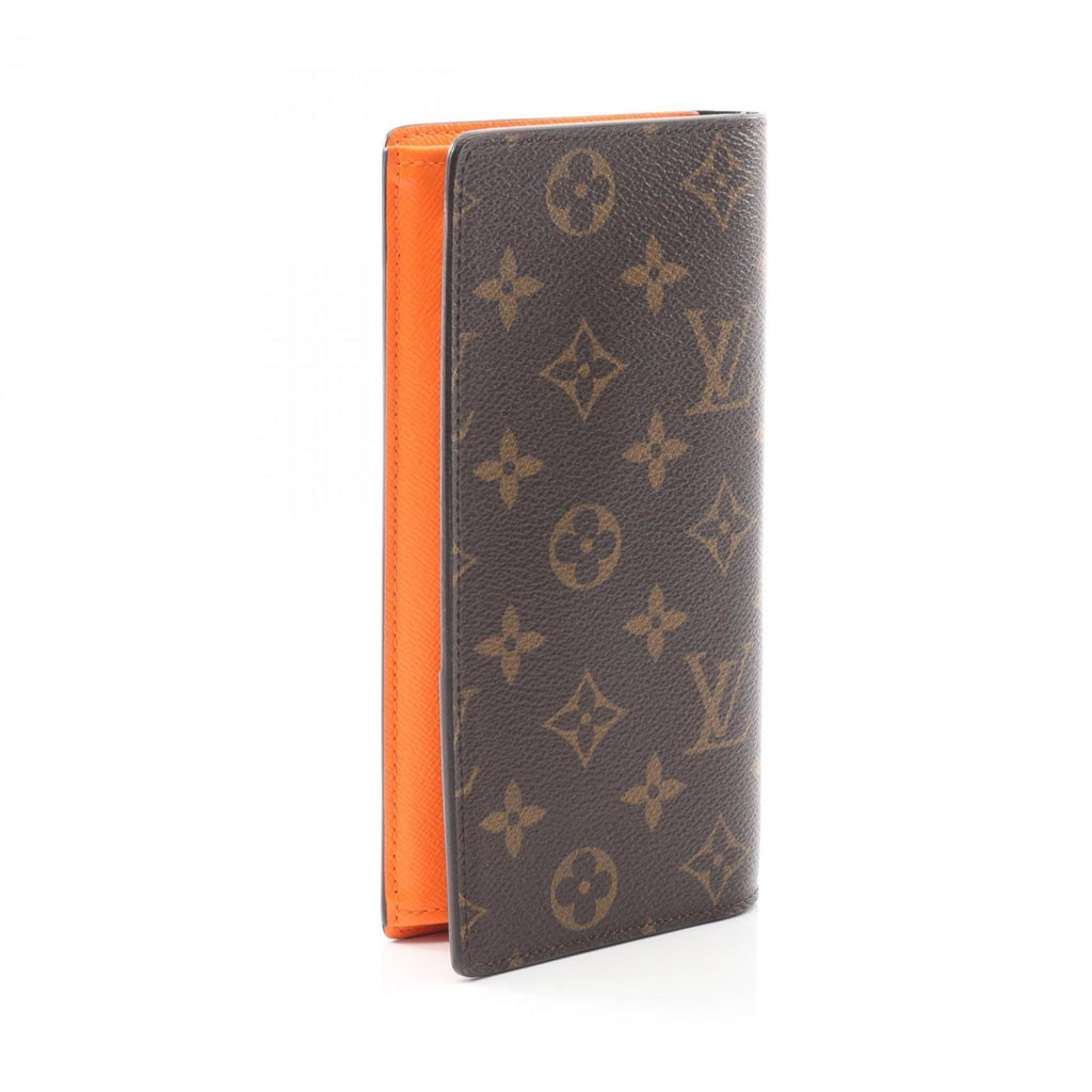 Louis Vuitton Brown Multi-Color Coated Canvas Long Wallet (Bi-Fold) (Pre-Owned)