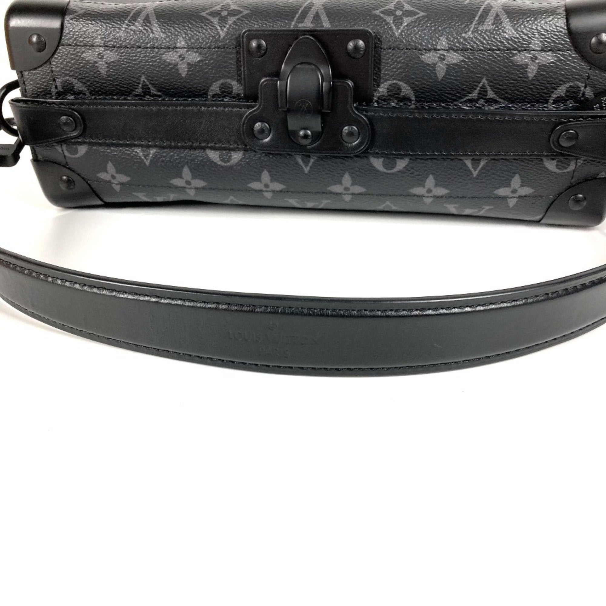 Louis Vuitton Black Monogram Eclipse Monogram Eclipse Clutch Bag Handbag Shoulder Bag (Pre-Owned)