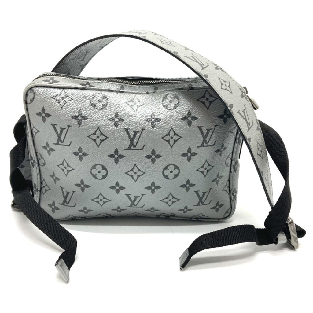 Louis Vuitton Silver Monogram Shoulder Bag (Pre-Owned)