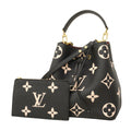 NeoNoe Handbag Bicolor Monogram Empreinte Giant MM