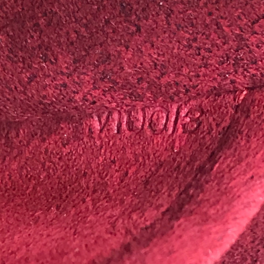 Louis Vuitton Monogram Brown Red Color Monogram Handbag (Pre-Owned)