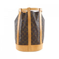 Louis Vuitton Marron Coated Canvas Shoulder Bag (Pre-Owned)