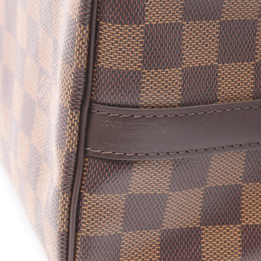 Louis Vuitton Brown Ebene Coated Canvas Leather Handbag (Pre-Owned)