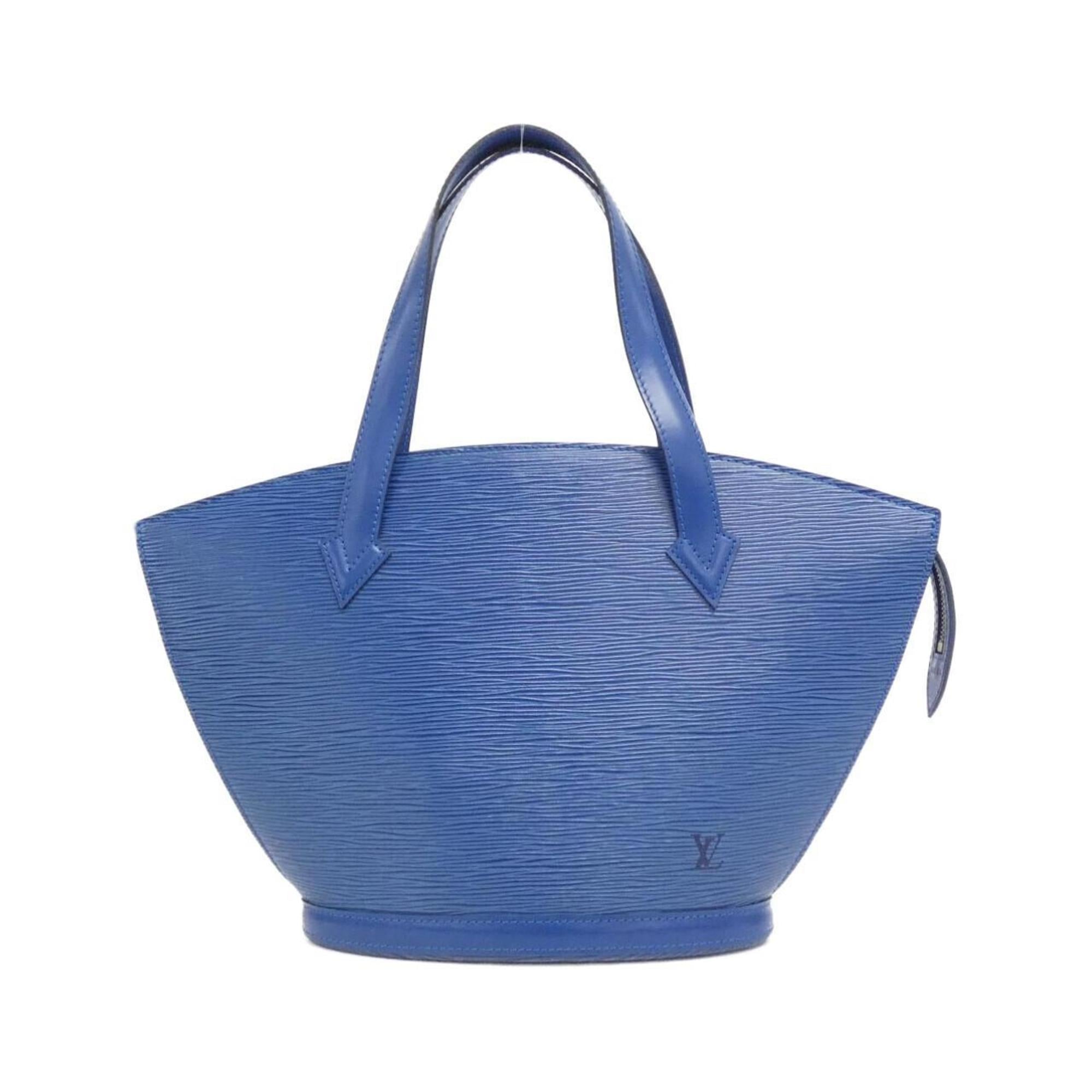 Louis Vuitton Blue Leather Handbag (Pre-Owned)