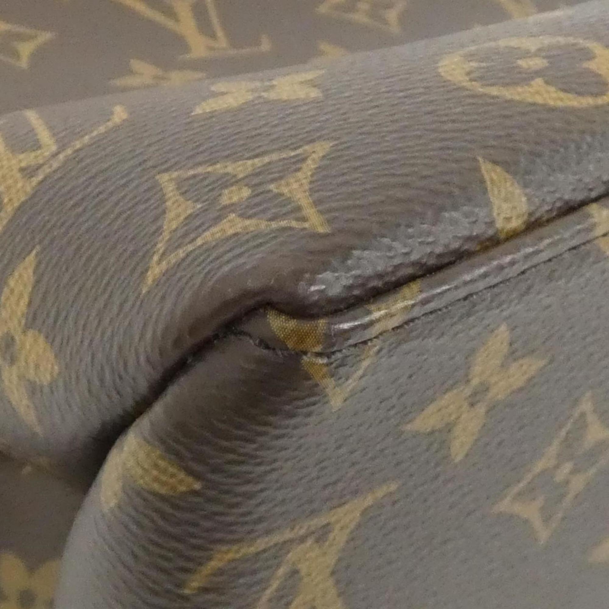 Louis Vuitton Marron Coated Canvas Handbag (Pre-Owned)