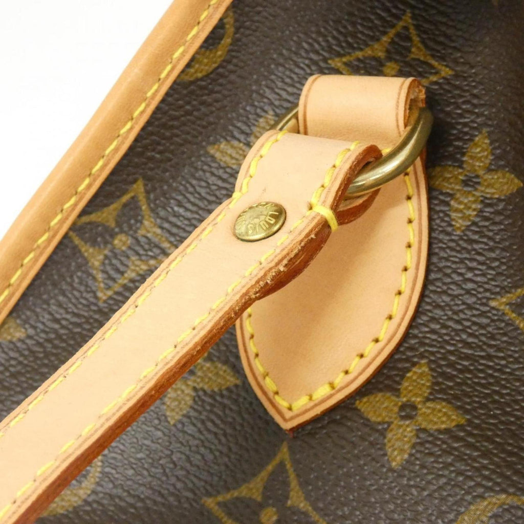 Louis Vuitton Marron Coated Canvas Shoulder Bag (Pre-Owned)