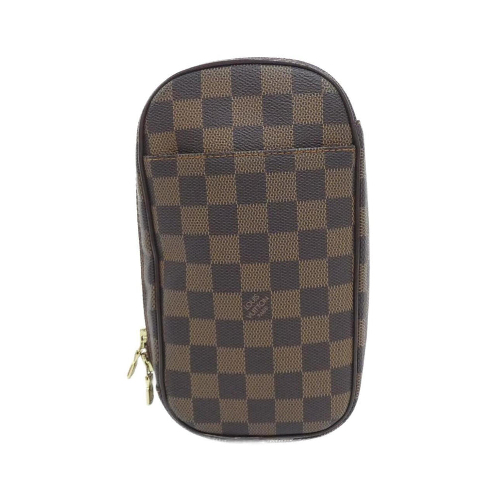 Louis Vuitton Ebene Coated Canvas Pochette Shoulder Bag (Pre-Owned)