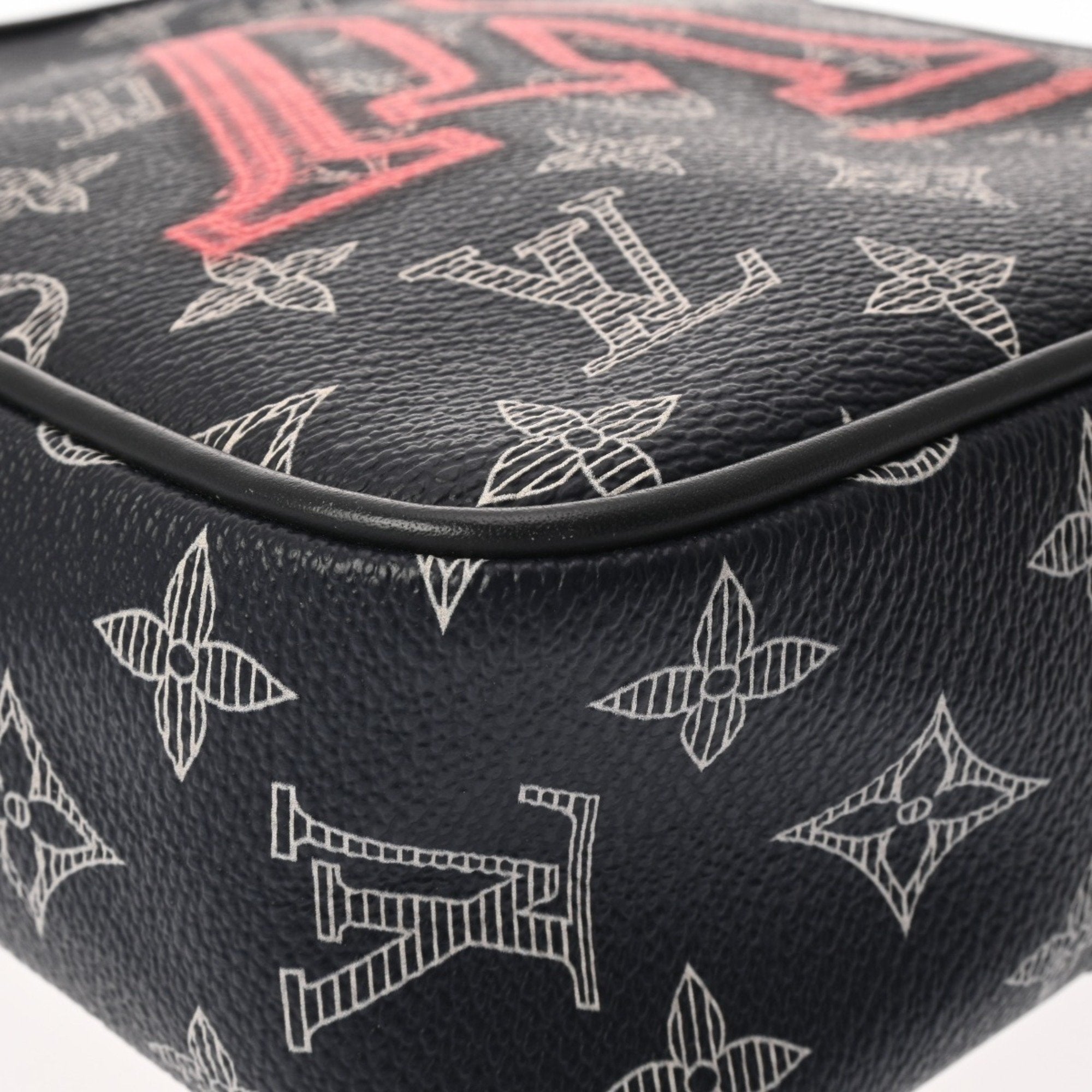 Louis Vuitton Navy Monogram Canvas Shoulder Bag (Pre-Owned)