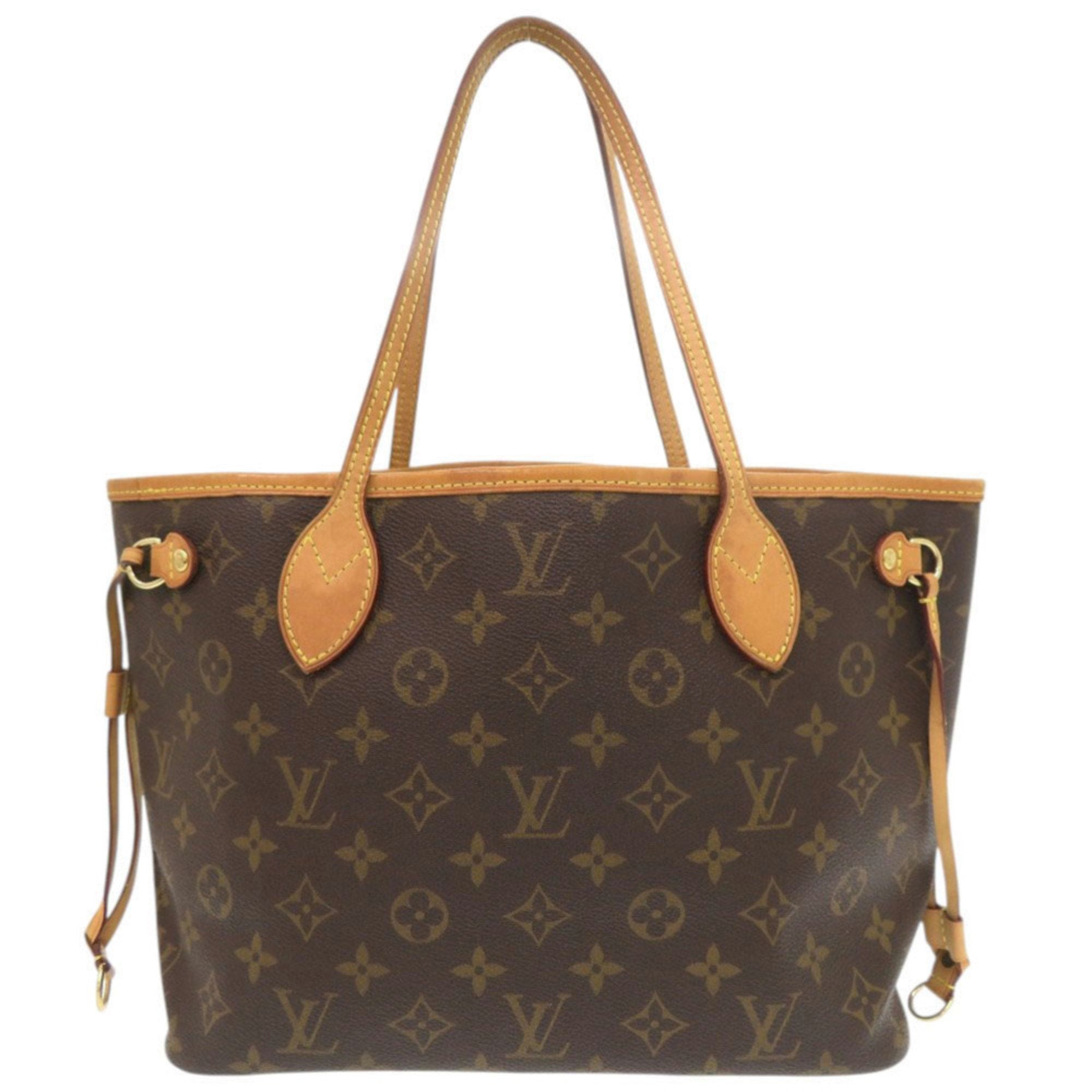 Louis Vuitton Beige Monogram Canvas Tote Bag (Pre-Owned)