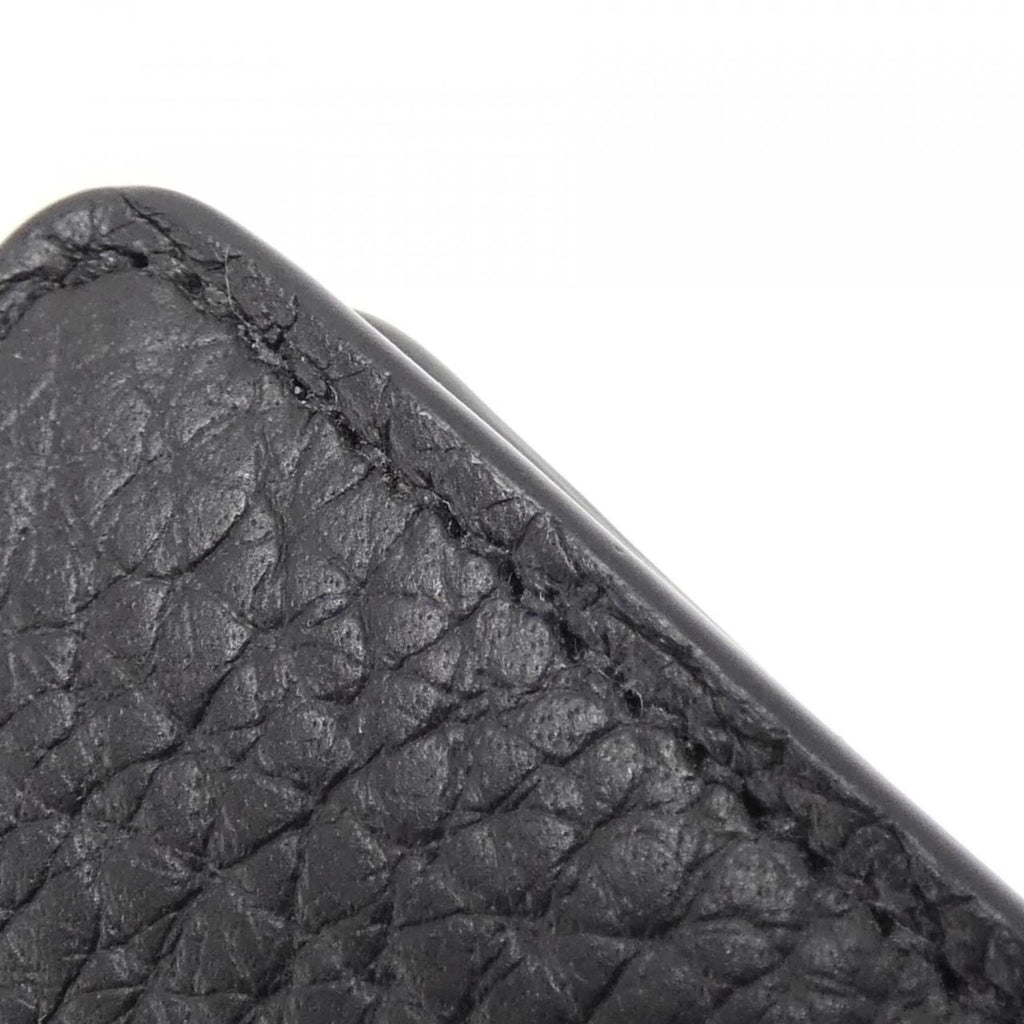 Louis Vuitton Taurillon Black Leather Wallet (Bi-Fold) (Pre-Owned)