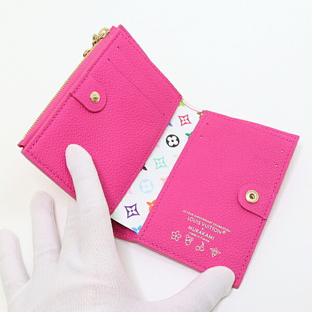 Louis Vuitton Pink Gold Monogram Empreinte Monogram Canvas Leather Coin Purse/Coin Case (Pre-Owned)