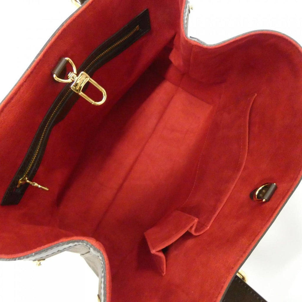 Louis Vuitton Brown Coated Canvas Handbag (Pre-Owned)