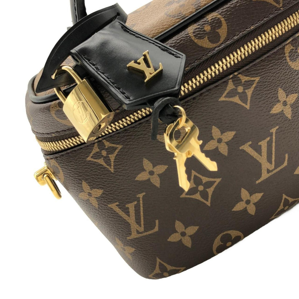 Louis Vuitton Marron Coated Canvas Handbag (Pre-Owned)