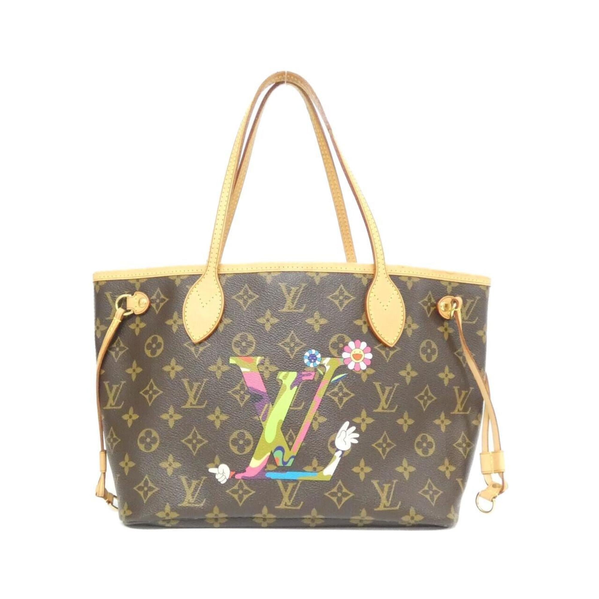 Louis Vuitton Brown Coated Canvas Handbag (Pre-Owned)