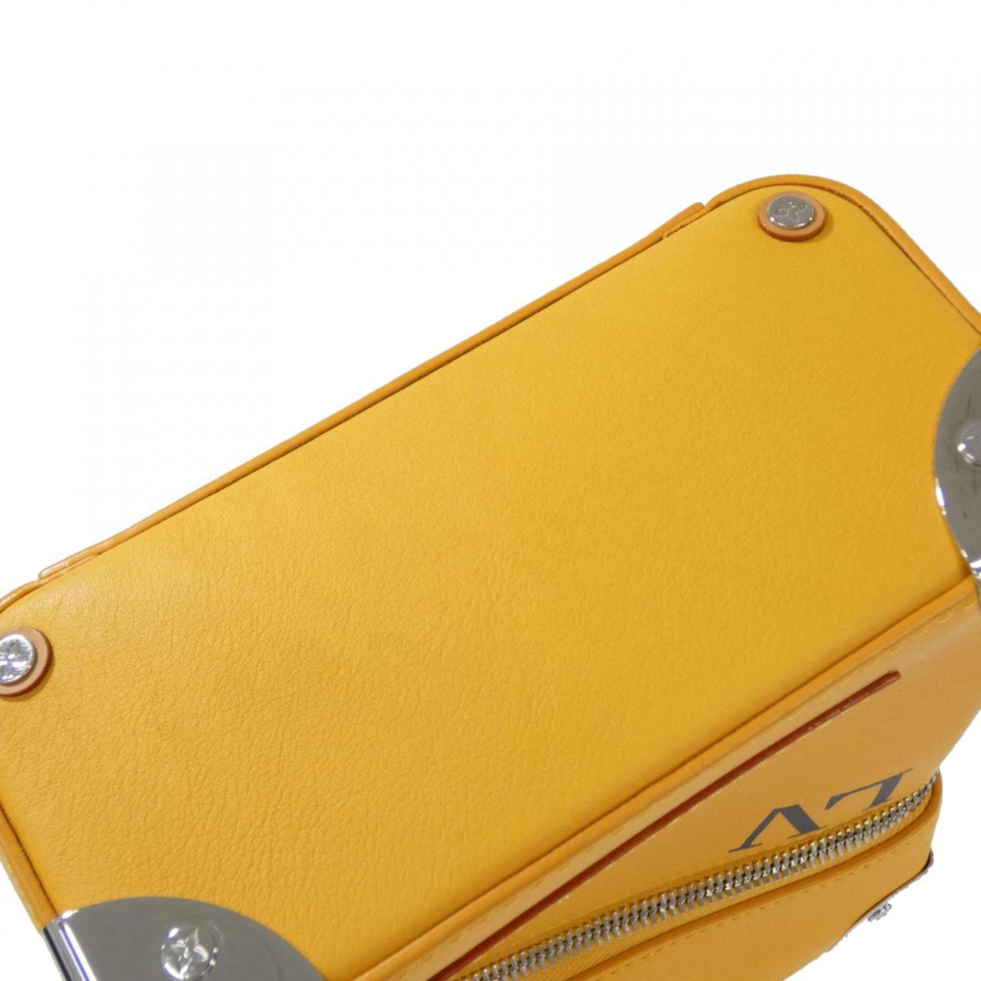 Louis Vuitton Saffron Leather Handbag (Pre-Owned)