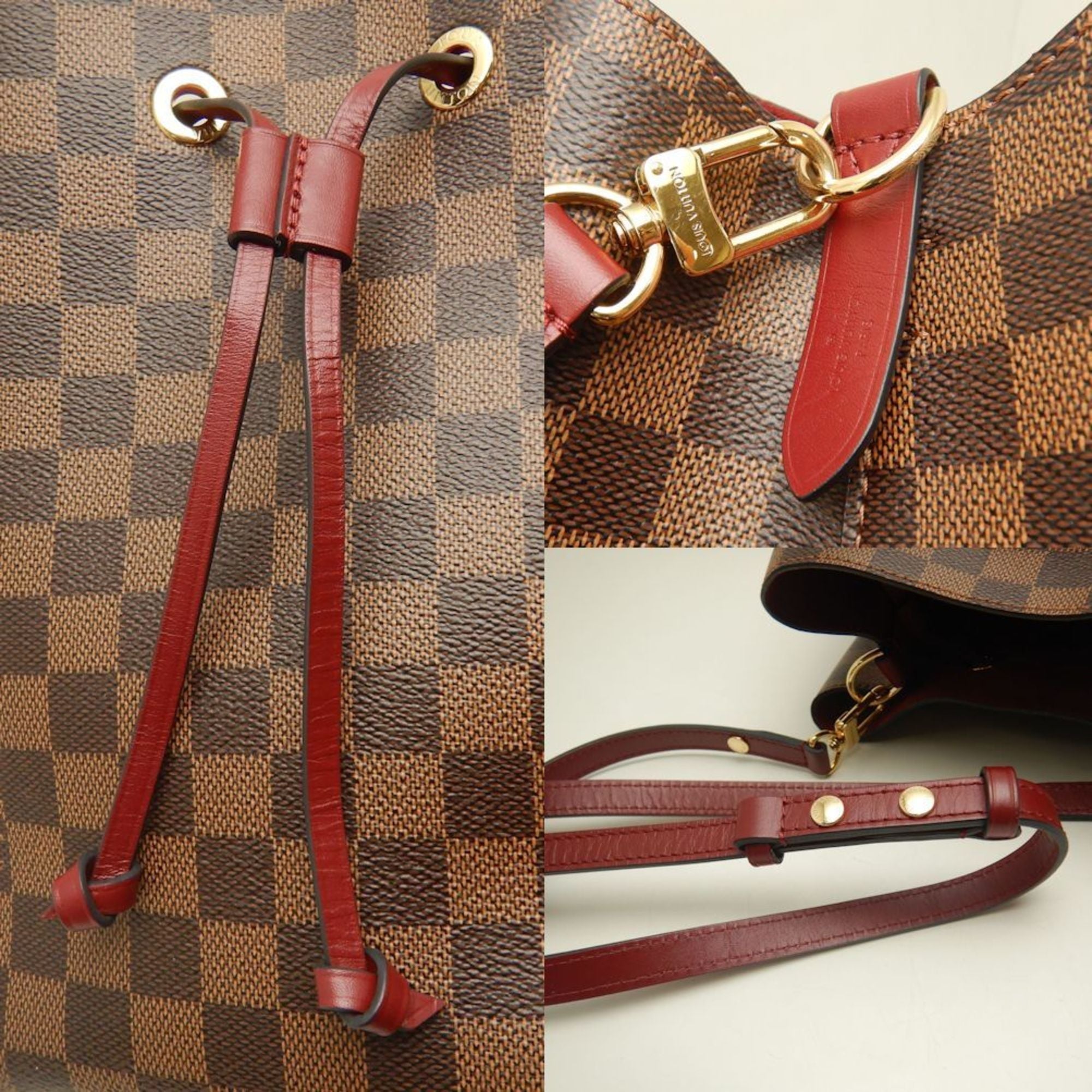 Louis Vuitton Brown Pvc Shoulder Bag (Pre-Owned)