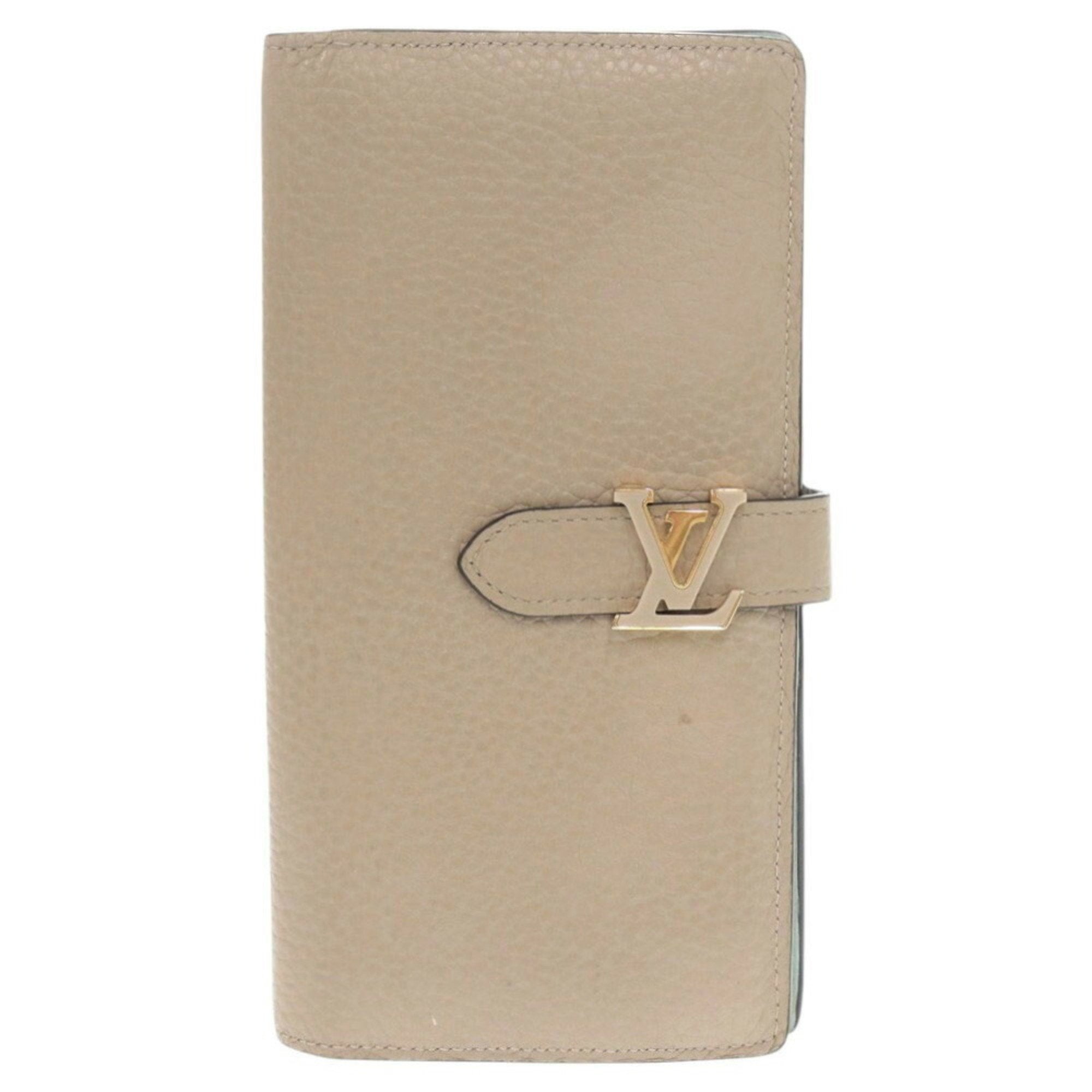 Louis Vuitton Galle Leather Long Wallet (Bi-Fold) (Pre-Owned)