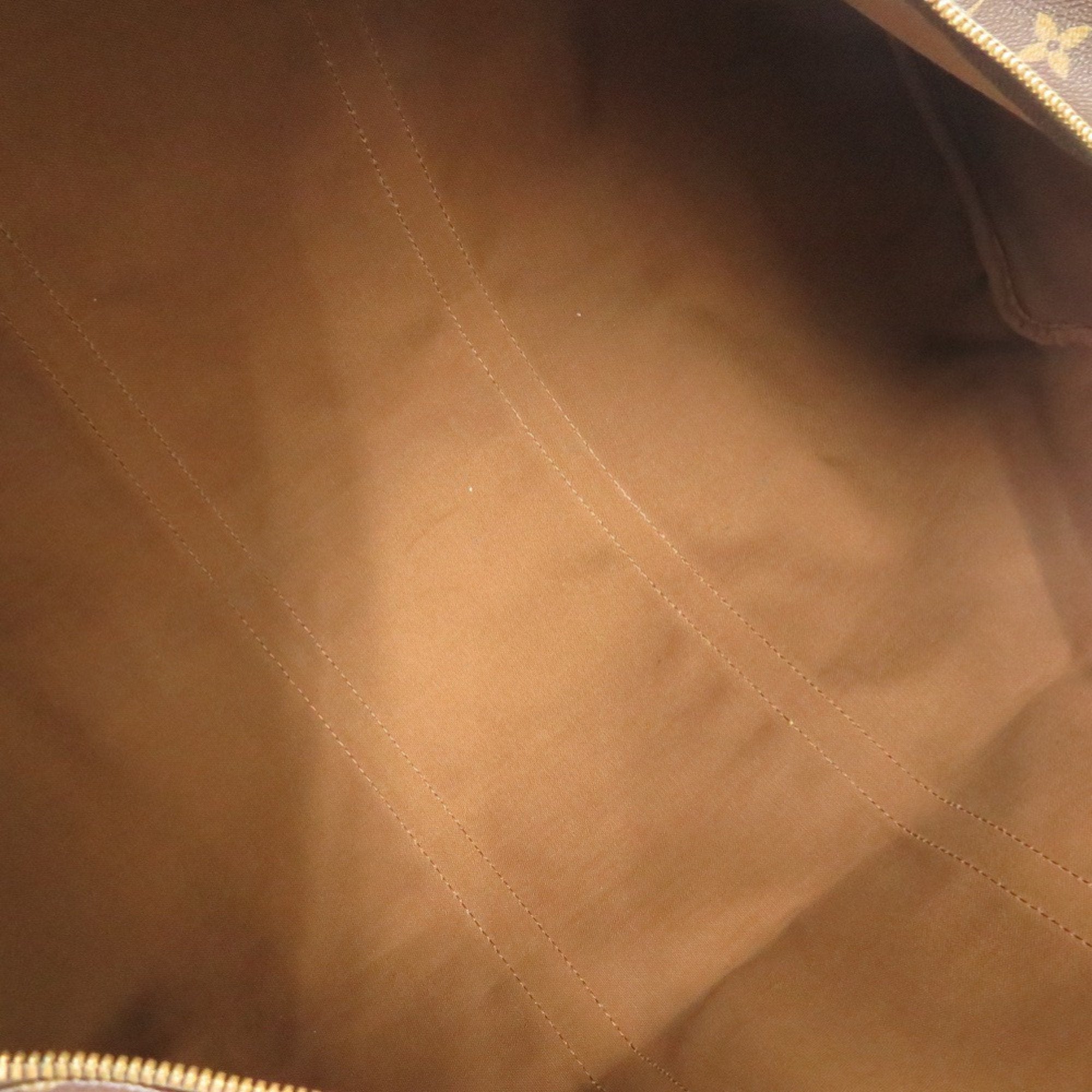 Louis Vuitton Brown Monogram Canvas Boston Bag (Pre-Owned)