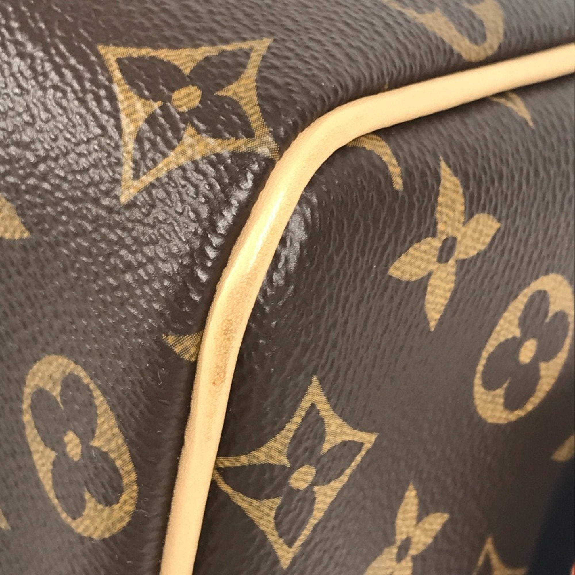 Louis Vuitton Brown Monogram Canvas Clutch Bag Pouch (Pre-Owned)
