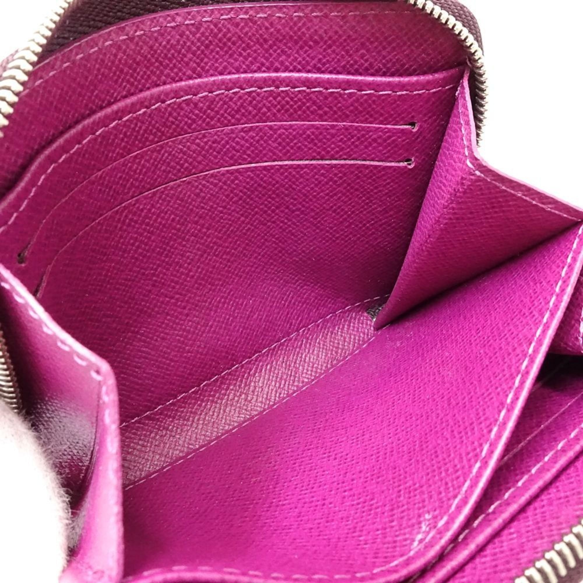 Louis Vuitton Cassis Leather Coin Purse/Coin Case (Pre-Owned)