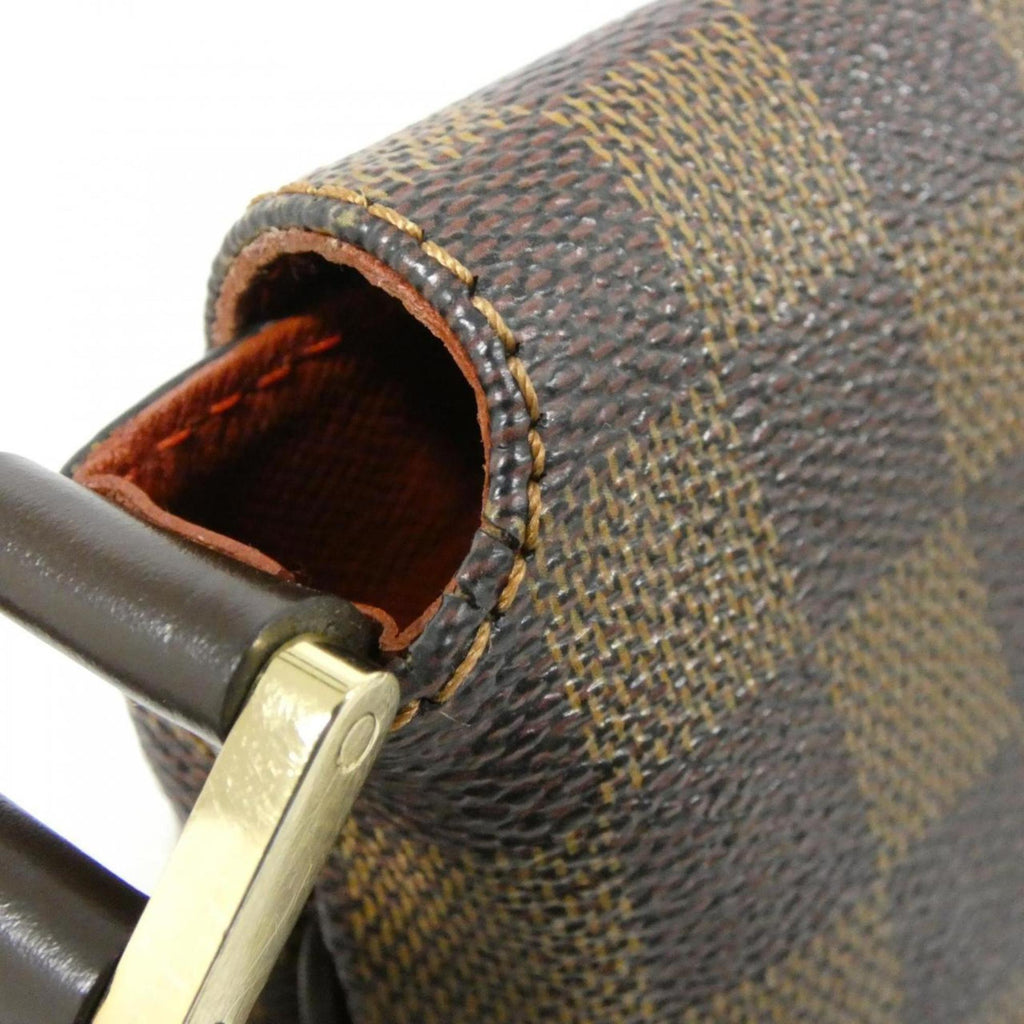 Louis Vuitton Brown Coated Canvas Shoulder Bag (Pre-Owned)